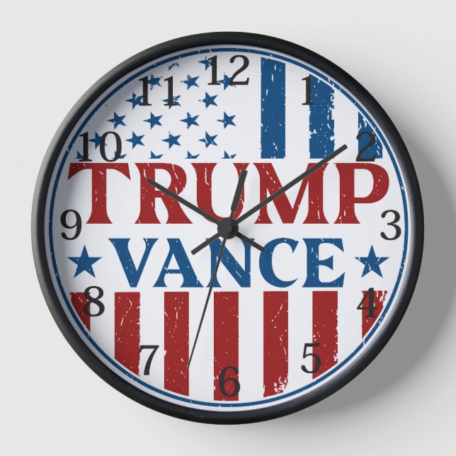 Horloge Trump Vance (Recto)