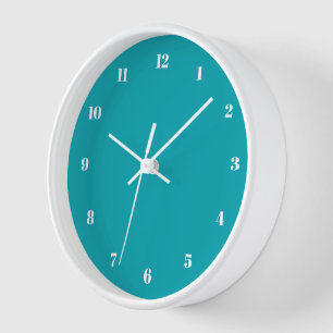 Horloge Turquoise ou Choisissez vos couleurs et vo