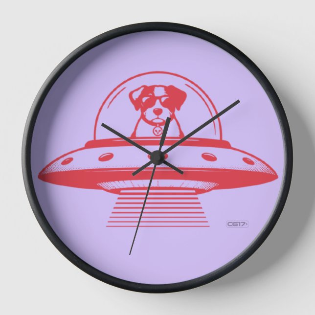 HORLOGE UFO PETS (Recto)
