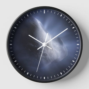 Horloge Un Gros Plan Illustratif Du Temple De La Comète.