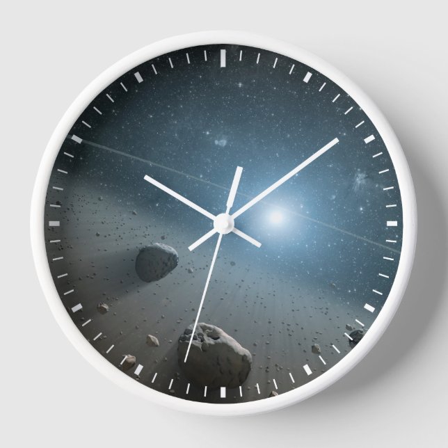 Horloge Une Ceinture Astéroïde Autour De L'Étoile Lumineus (Recto)