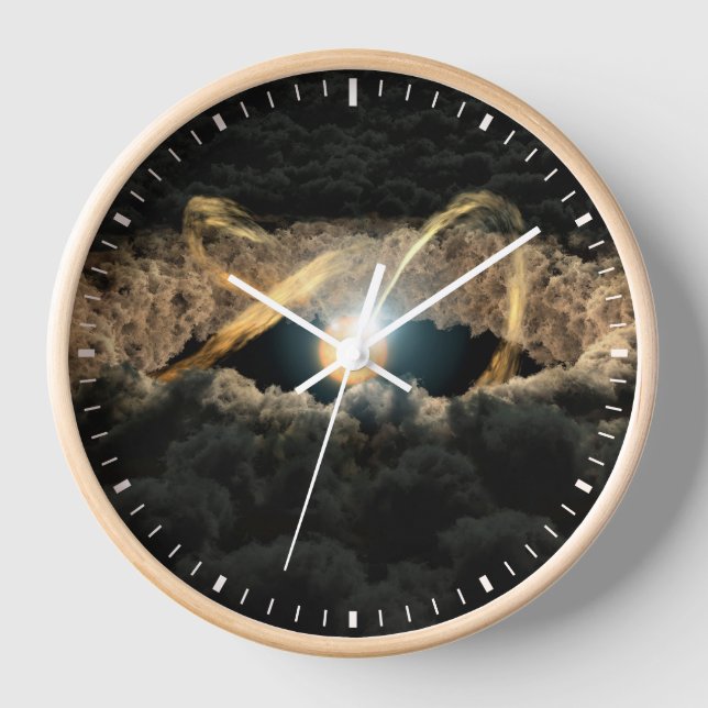 Horloge Une Étoile Entourée D'Un Disque Protoplanétaire (Recto)