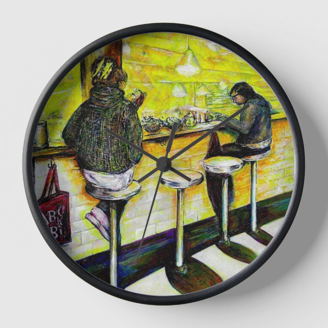Horloge Une journée de folie (Recto)