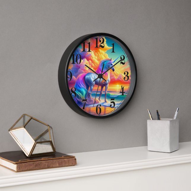 Horloge Unicorn Art (Bureau)