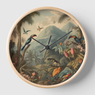 Horloge Vallée de Toucan et Botanique de Highland Sciences