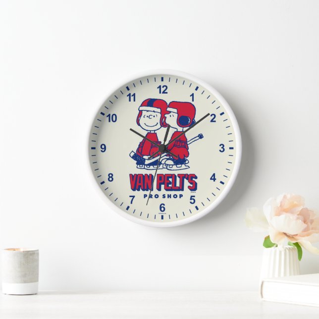 Horloge Van Pelt's Hockey Club Pro Shop (Maison)