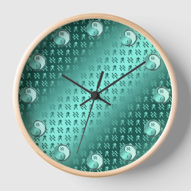 Horloge Verseau (Recto)