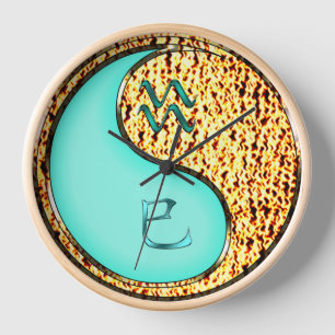Horloge Verseau & Serpent de Feu