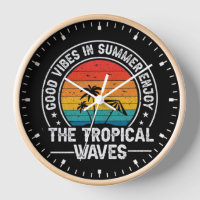 Vibes Étoilées Été Vagues Tropicales