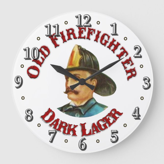 Horloge Victorian Old Firefighter Dark Lager (Recto)