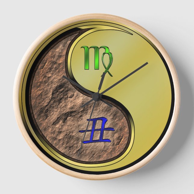Horloge Vierge & Bœuf de Métal (Recto)