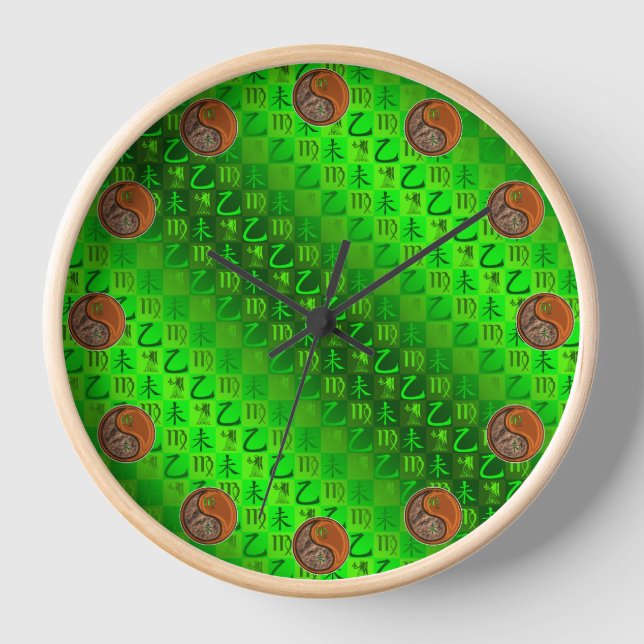 Horloge Vierge & Chèvre de Bois (Recto)