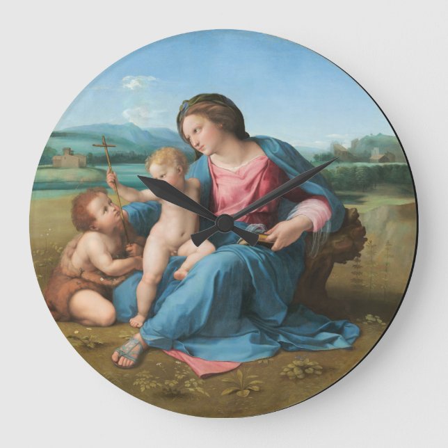 Horloge Vierge et Enfant (Recto)
