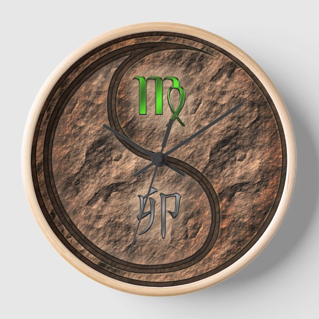 Horloge Vierge & Lapin de Terre (Recto)