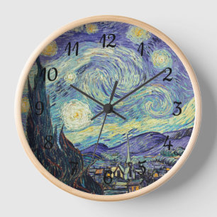 Horloge Vincent Van Gogh/ La Nuit étoilée