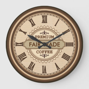 Horloge vintage d'affaires de cuisine de commerce
