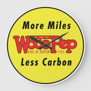 Horloge vintage de l'huile moteur Pep Woco