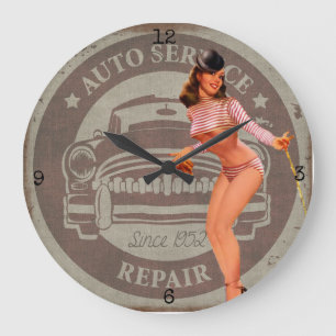 Horloge Vintage de service automatique