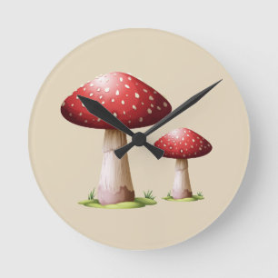 Horloge vintage du champignon