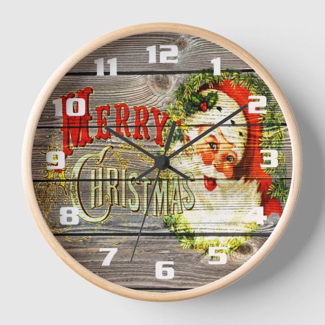 Horloge Vintage Merry (Recto)