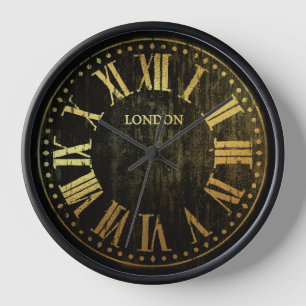 Horloge vintage Numéros romains N'importe quelle c