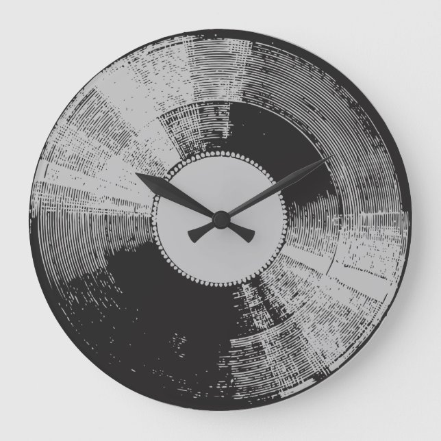 Horloge vinyle débrayée (Recto)
