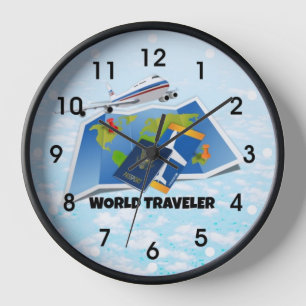 Horloge Voyageur mondial