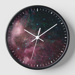 Horloge Vue Infrarouge Montrant La Naissance Et La Mort De