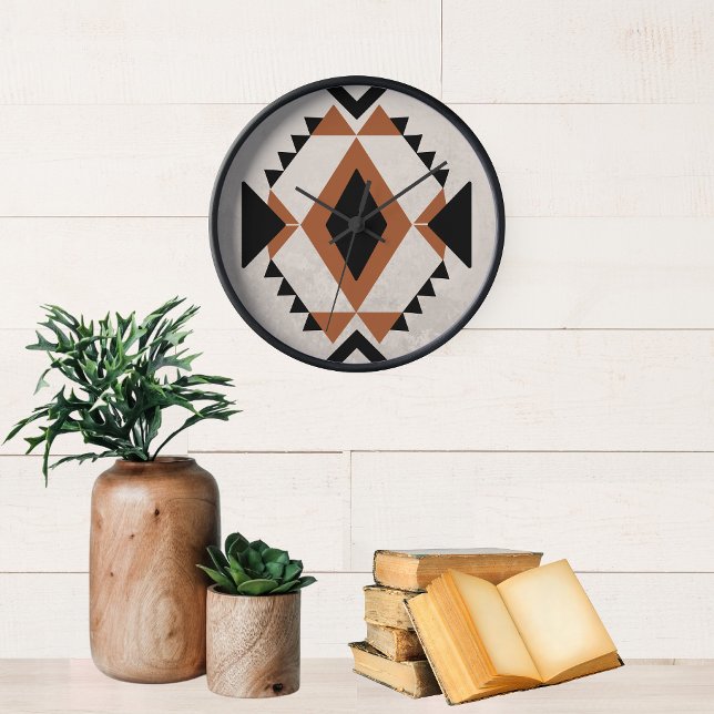 Horloge Wanduhr Boho Style Acryl (Créateur téléchargé)