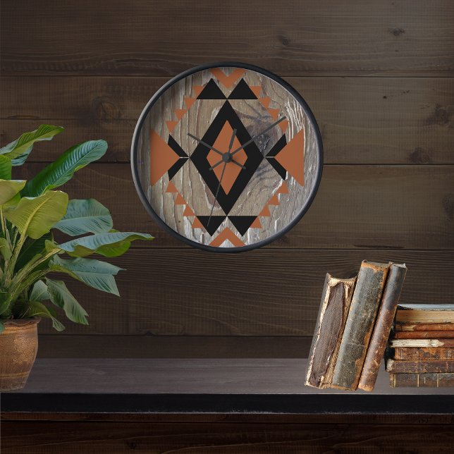 Horloge Wanduhr Boho Style Acryl (Créateur téléchargé)