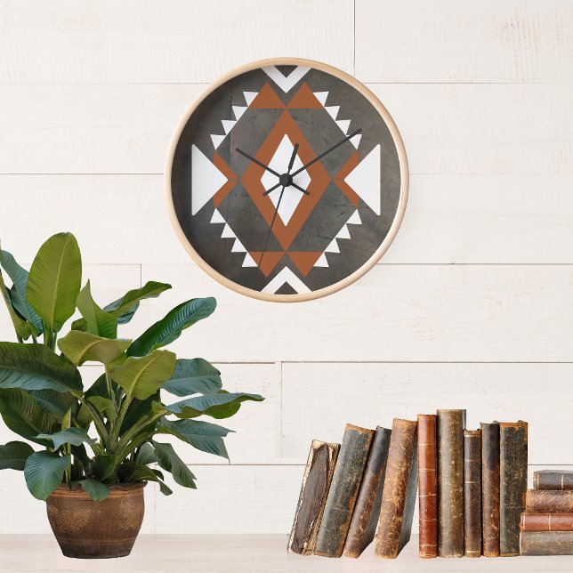 Horloge Wanduhr Boho Style Acryl (Créateur téléchargé)