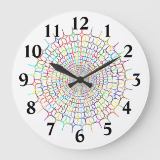 Horloge Web multicouleur