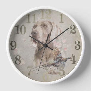 Horloge Weimaraner