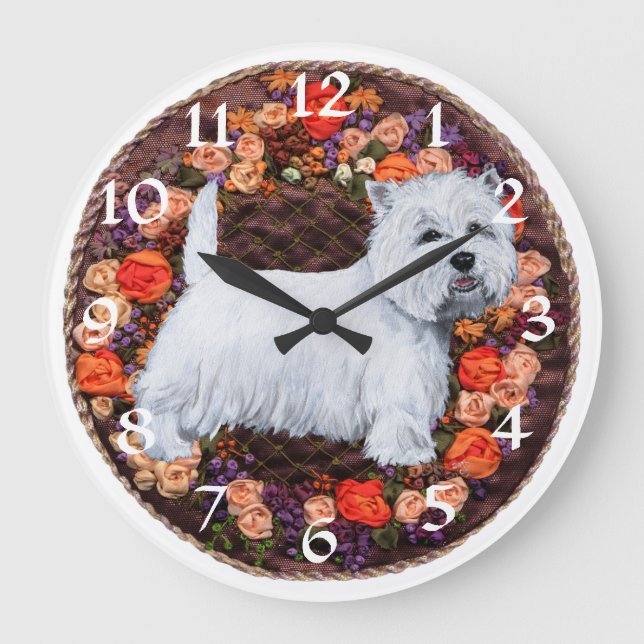 Horloge West Highland White Terrier (Recto)