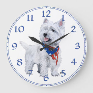 Horloge West Highland White Terrier