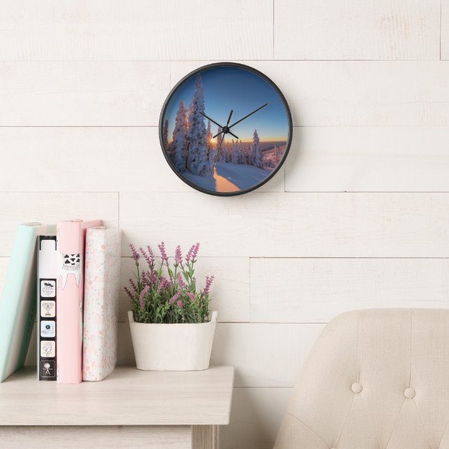 Horloge Whitefish, Montana (Salle de lecture)