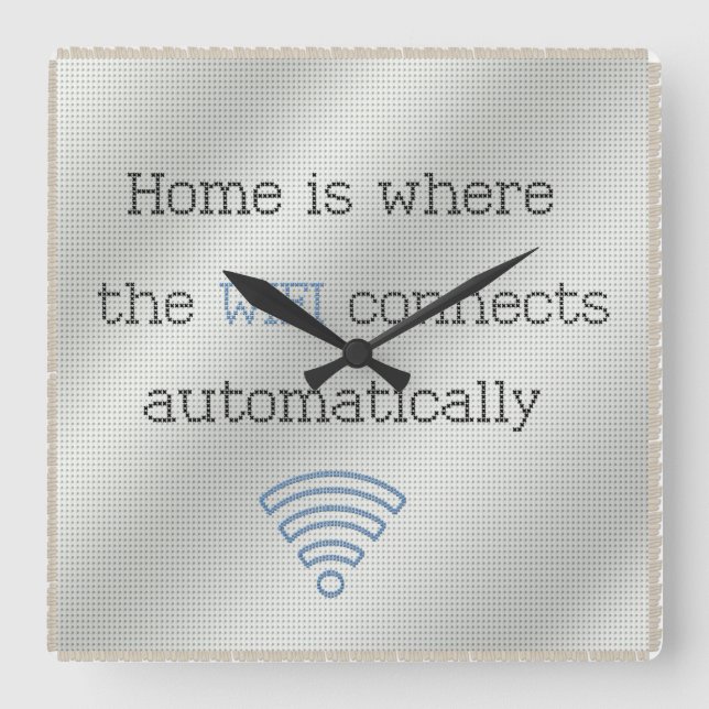 Horloge WIFI - Rétrospective (Recto)