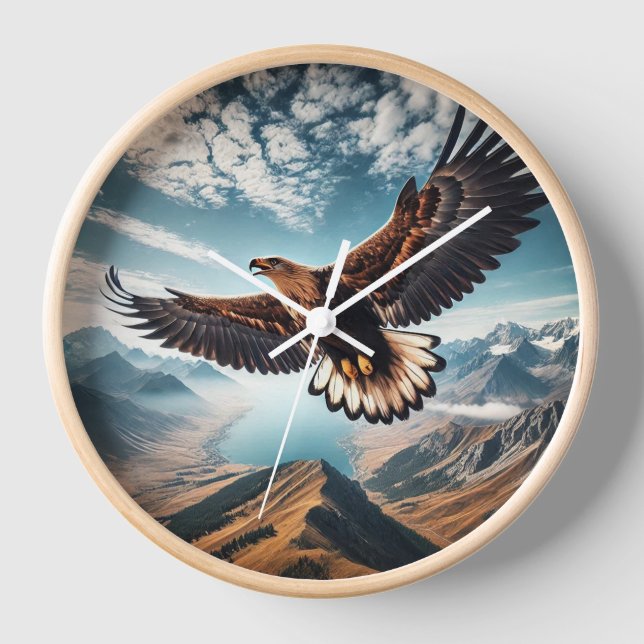 Horloge Wild Majesty Élégant Aigle Timepiece (Recto)