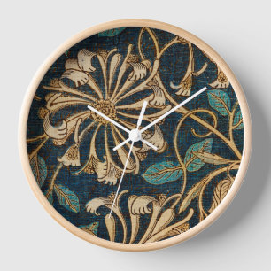 Horloge William Morris Vintage Honeysuckle Motif