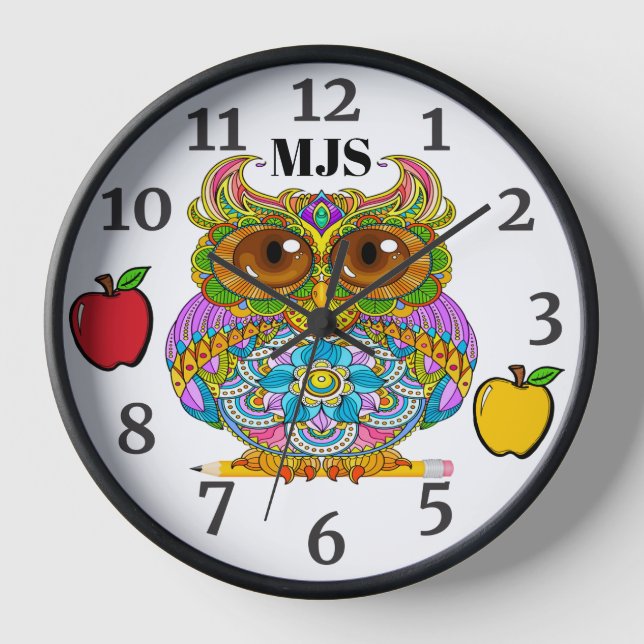 Horloge Wood Wall Clock (Recto)