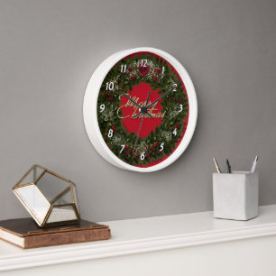 Horloge Wreath clock