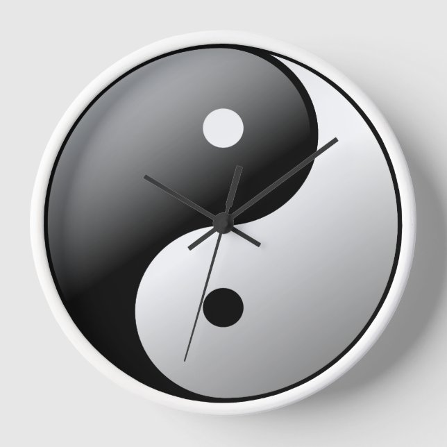 Horloge Yin Yang (Recto)