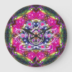 Horloge zen atmosphérique