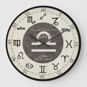 Horloge zodiaque - Libra