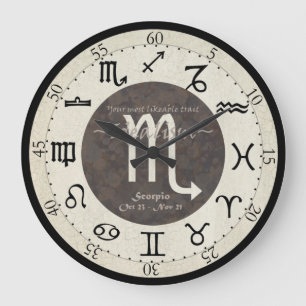 Horloge Zodiaque - Scorpio