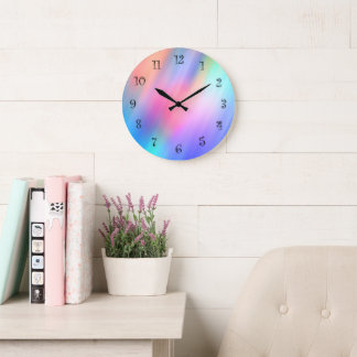 Horloges Abstraites colorées