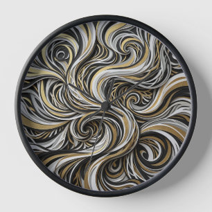 Horloges Artistiques en Or avec Tourbillon de Fumé