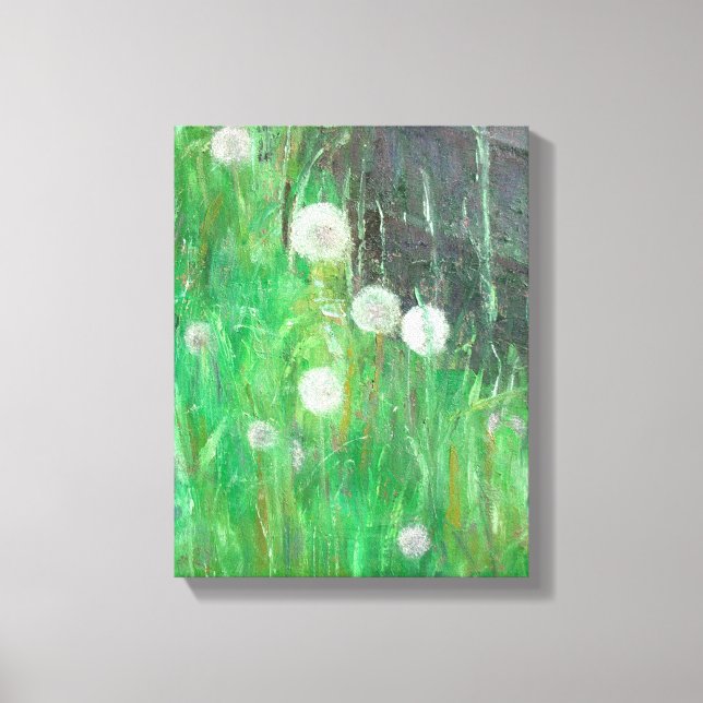 Horloges Dandelion en Grass 2008 huile sur toile (Recto)