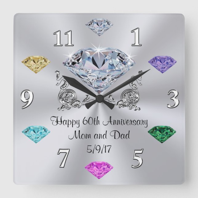 Horloges de 60e anniversaire de commande spéciale  (Recto)