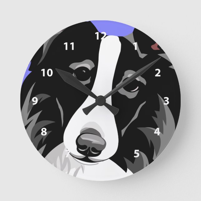 Horloges de border collie (Recto)